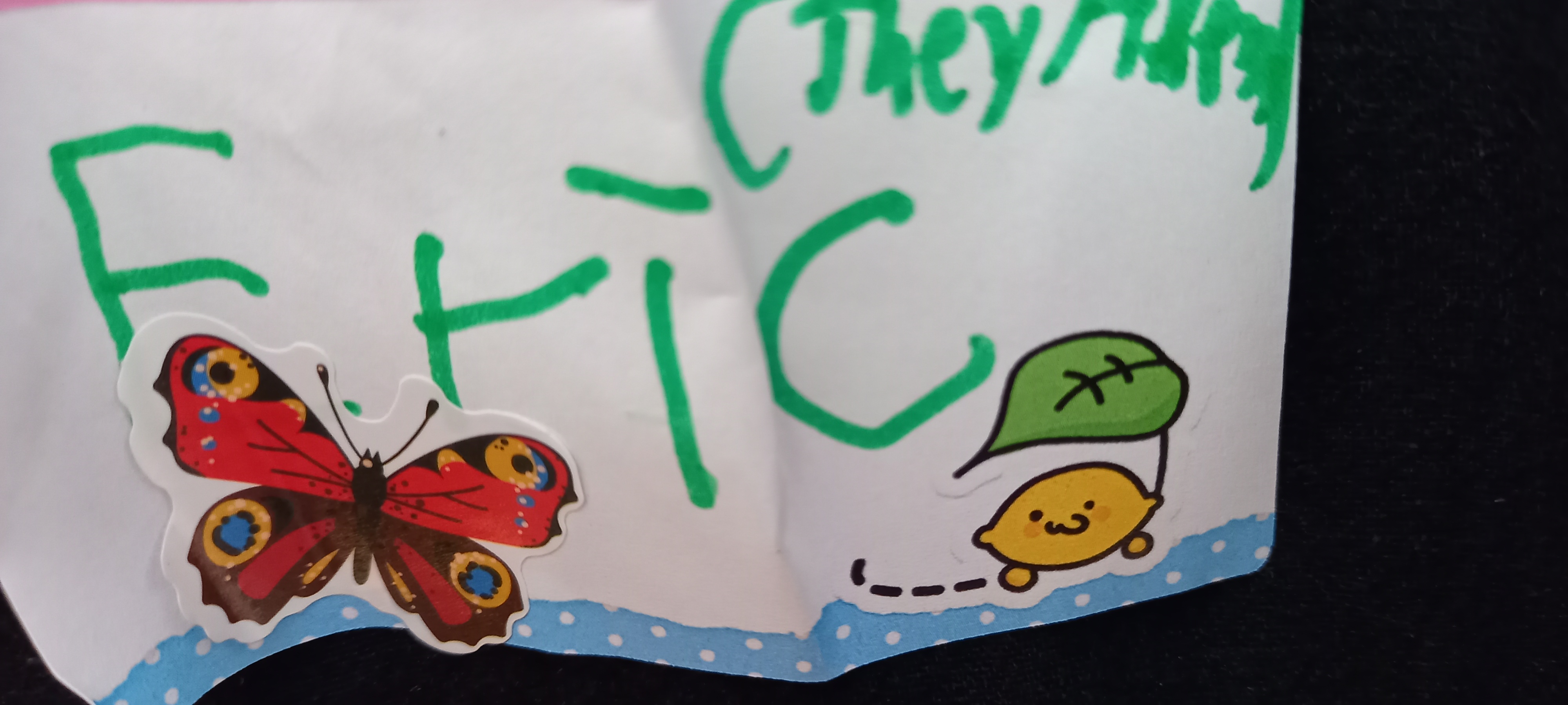 Image of my Nametag that I lost somewhere in Glasgow