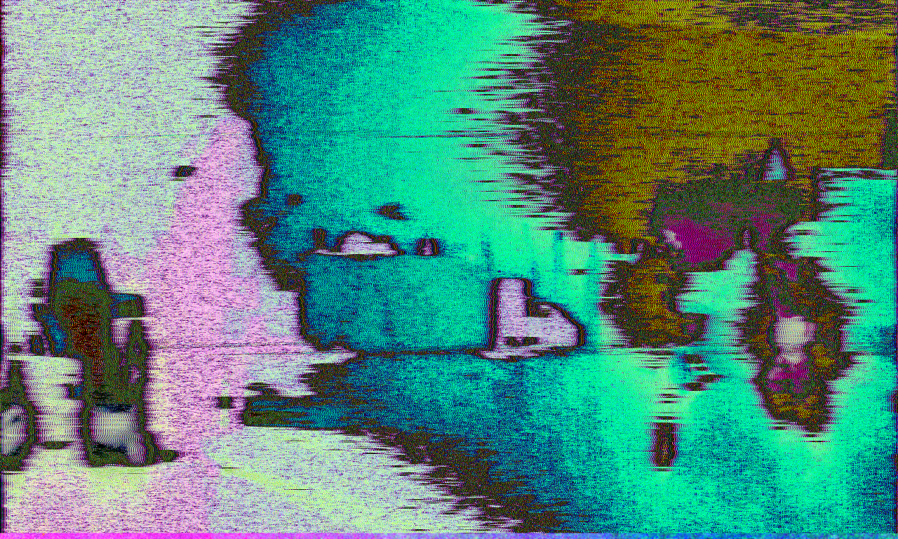 Image of some Glitch Art I did 10 years ago. I don't even know what it was originally.