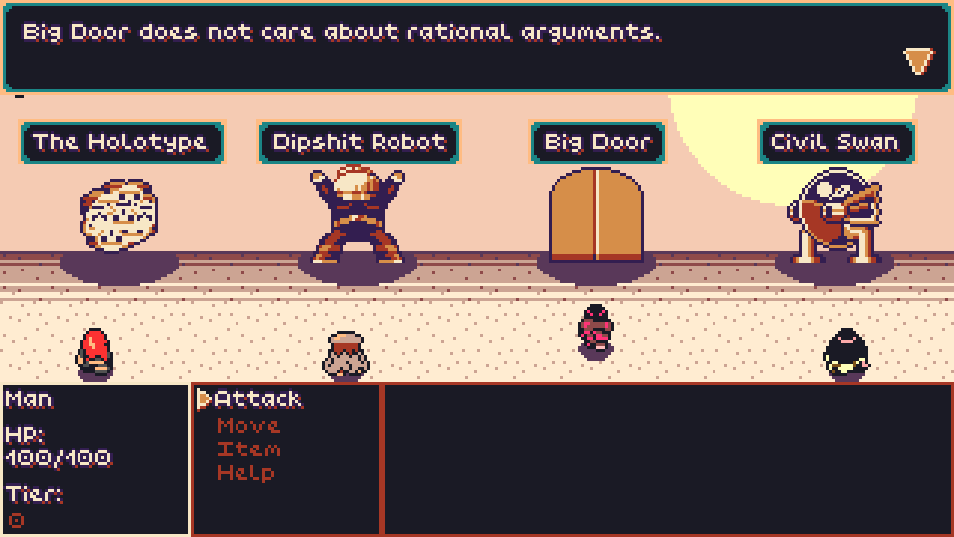 Big Door does not care about rational arguments.